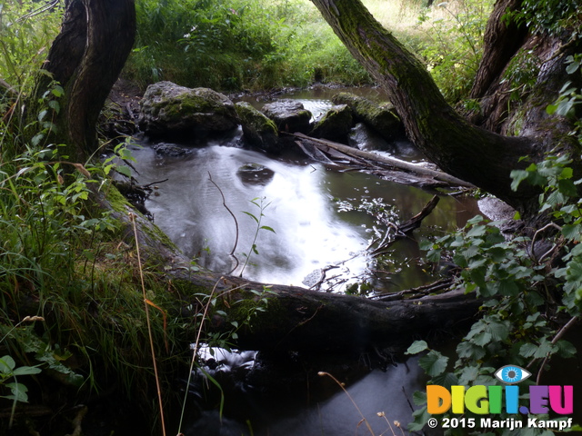 FZ019210 Water flowing Brook House Farm Campsite